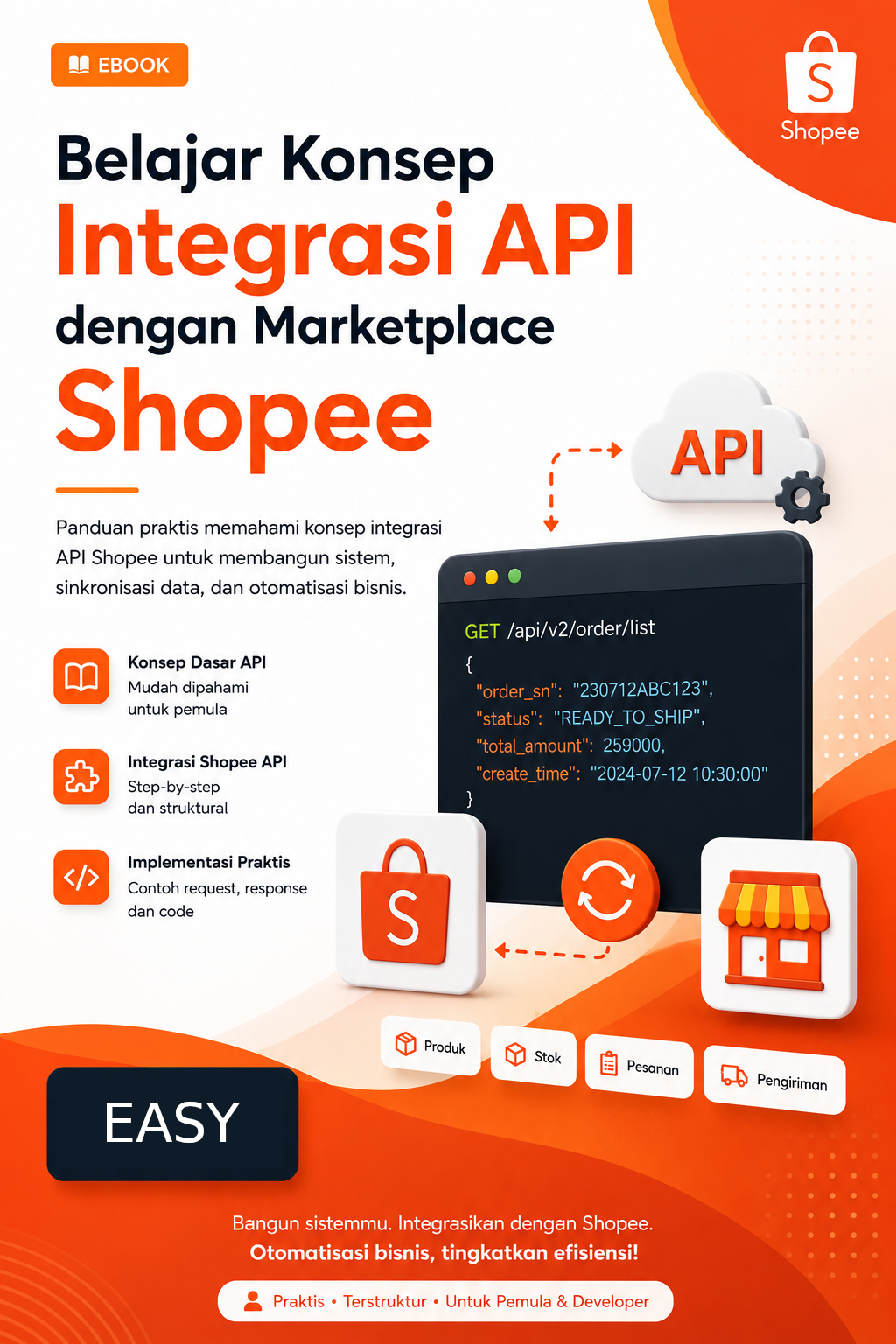 Ebook - Belajar Konsep Integrasi API dengan Marketplace Shopee